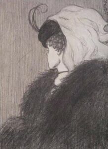 Illusion d'optique représentant une jeune femme ou une vieille femme, illustrant les différentes perceptions d'un même litige en propriété intellectuelle et l'intérêt de la médiation.